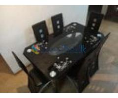 dinning table and chairs