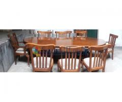 Solid Teak  Dining Table