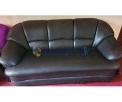 Leather Sofa Set