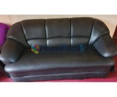 Leather Sofa Set