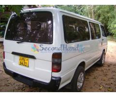 Toyota Hiace.