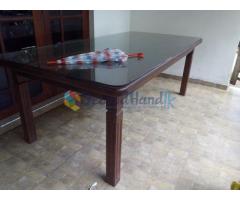 Teak wood Dinning Table Set