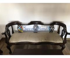 5 Seater Mahogany Sofa set