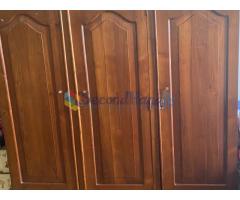 Used teak wardrobe