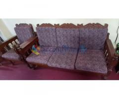 Mahogany sofa set for sale