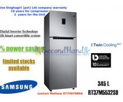 SAMSUNG 345L 2 Door Refrigerator Model Number RT37M5532S9