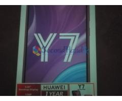 Huawei Y7 2019 for sale (Box open only. Not Used)