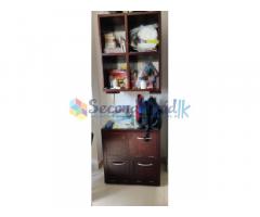 MAHAGONI 3 SETS DRAWERS,DRESSING TABLE AND BOOK SHELF