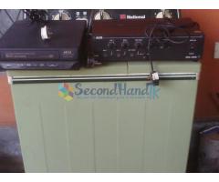Used Sofa, Amplifier, Video Player, Washing machine