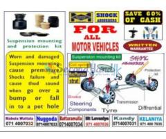 Always install same model & characteristic Shocks & strut from Mareena 