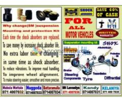 We have all make and model of shock and strut for your vehicles 