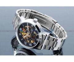 SKELETON AUTOMATIC MECHANICAL WRIST WATCH