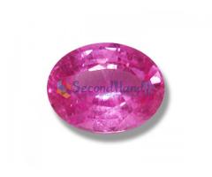 Pink Sapphire Gem Stone For sale
