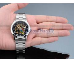 SKELETON AUTOMATIC MECHANICAL WRIST WATCH