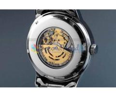 SKELETON AUTOMATIC MECHANICAL WRIST WATCH