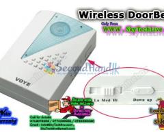 Wireless doorbell for home office , battery powered -Rs. 990/=