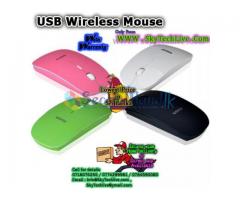 Wireless mouse - low power consumption with USB mini receiver  Rs. 990/=