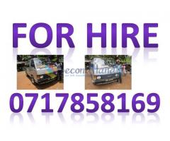 VAn FOR HIRE