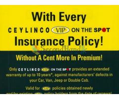 CEYLINCO VIP ON THE SPOT !  10 Year Warranty For your Vehicle !