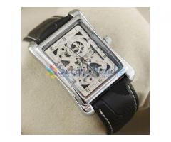 SKELETON AUTOMATIC MECHANICAL WRIST WATCH-barand new