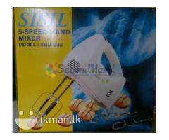 SISIL 5 speed hand mixer