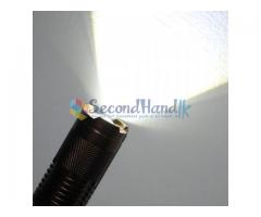 LED Flashlight Torch 12W Adjustable