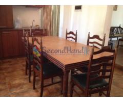 Dining Table & Sofa set