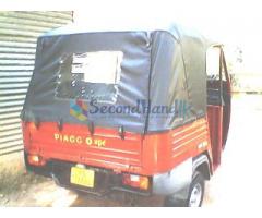 PIAGGIO DIESEL THREE WHEEL FOR SALE