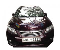 RENT A TOYOTA ALLION 260 CAR IN WELLAMPITIYA