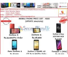 ASUS PHONES TAB