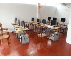 10 Nilkamal Tables and 12 Damro Plastic Chairs