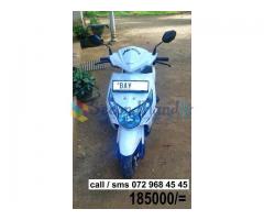 Honda Dio scooter for sale immediately