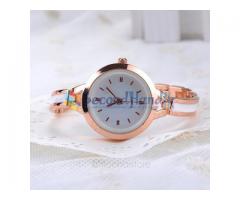 Gold Colour Ladies Watch