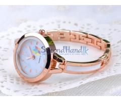 Gold Colour Ladies Watch