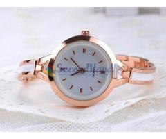 Gold Colour Ladies Watch