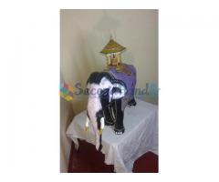 Fiber elephants-house warming gift item-Good luck symbol