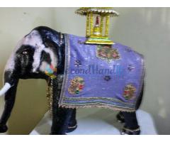 Fiber elephants-house warming gift item-Good luck symbol