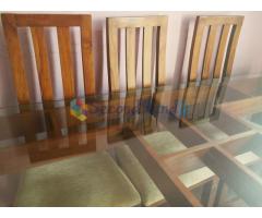 Teak Dining Table with 6 Chairs