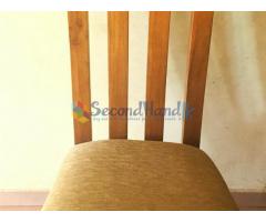 Teak Dining Table with 6 Chairs