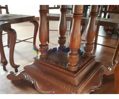 Antique Burma teak Dining Set