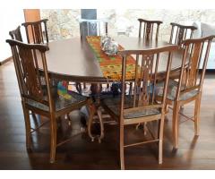 Antique Burma teak Dining Set