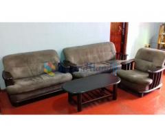 Used sofa set with table for sale