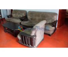 Used sofa set with table for sale