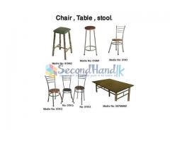 stainless steel chair