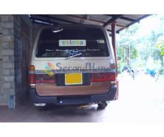 Toyota Hiace Dolpine Van Sale