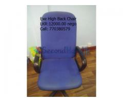 Few months used office furniture's for sale.