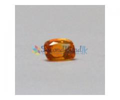 Sri Lanka Orange Sapphire 3.88 Cts.