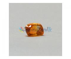 Sri Lanka Orange Sapphire 3.88 Cts.