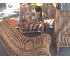 cane lounge chairs