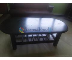 3+2+1 Teak Wood Sofa Set & Coffee Table